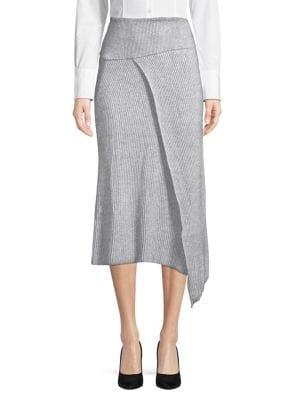 Caara Dakotah Asymmetrical Midi Skirt