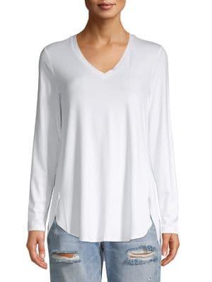 Lord & Taylor Classic Long-sleeve Top