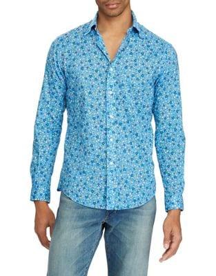 Polo Ralph Lauren Classic-fit Floral Poplin Button-down Shirt