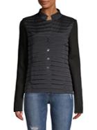 Marella Snap-front Quilted Jacket