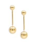Kate Spade New York Goldtone Ball Drop Earrings