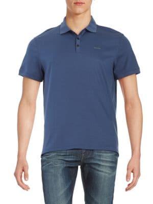Calvin Klein Cotton Jersey Polo