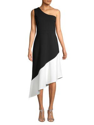 Quiz Asymmetric Ruffle Dress