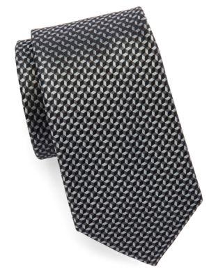 Michael Kors Geometric Silk Tie