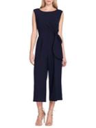 Tahari Arthur S. Levine Sleeveless Side-tie Jumpsuit