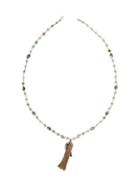 Chan Luu Amazonite, Mother-of-pearl & 18k Gold-plated Sterling Silver Necklace
