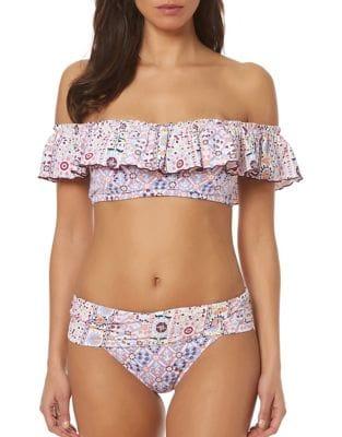Bleu By Rod Beattie Off-the-shoulder Bandeau