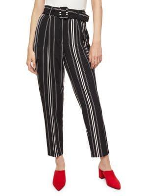 Miss Selfridge Contrast Striped Pants