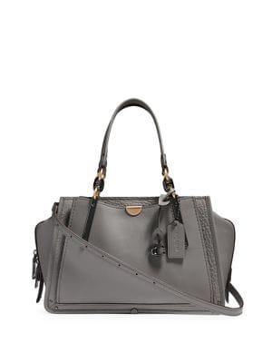 Coach Dreamer Leather Satchel