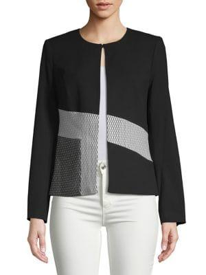 Calvin Klein Mixed Print Jacket