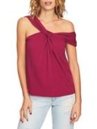 1.state Twisted Off-the-shoulder Top