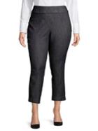 Nic+zoe Plus All Day Cotton Blend Pants