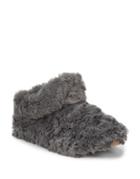 Isotoner Faux Fur Bootie Slippers