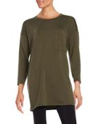 Eileen Fisher Solid Pullover Tunic