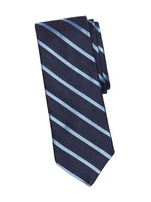 Brooks Brothers Red Fleece Chevron Striped Silk Tie
