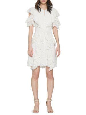 Walter Baker Vickie Ruffled Mini A-line Dress