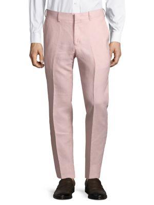 Tallia Orange Slim-fit Linen Pants