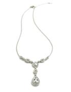 Nadri Crystal Pendant Necklace