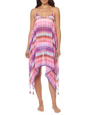 Bleu By Rod Beattie Handkerchief Hem Dress