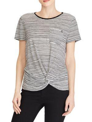 Lauren Ralph Lauren Twist-front Tee