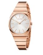 Calvin Klein Supreme Rose Goldtone Stainless Steel Bracelet Watch, K6c2x646