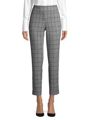 Nipon Boutique Gingham Cropped Pants