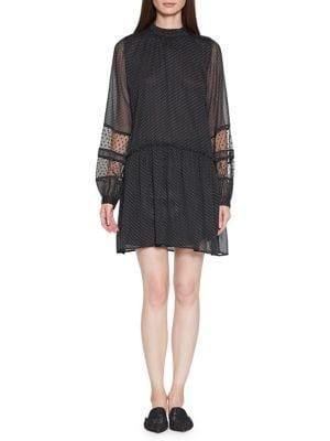 Walter Baker Emily Polka Dot Shift Dress