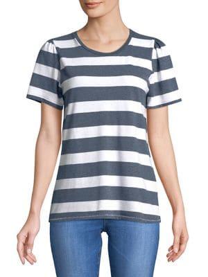 Lucky Brand Short Sleeve Striped Tee