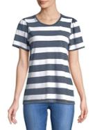 Lucky Brand Short Sleeve Striped Tee