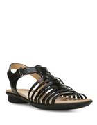 Naturalizer Wade Leather Multi-strap Sandals