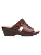 Clarks Lynette Trudie Wedge Slides