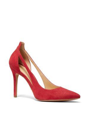 Michael Michael Kors Suede Cutout Pumps