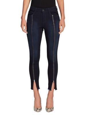 Skinny Girl Zip-front Skinny Jeans