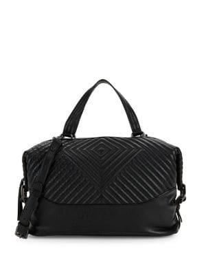 Vince Camuto Quilted Leather Satchel