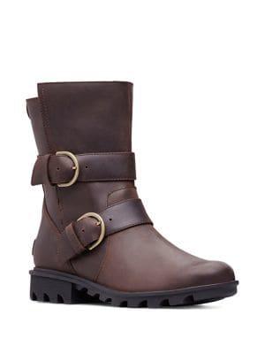 Sorel Phoenix Leather Moto Boots