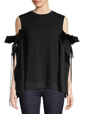 Caara Marchella Cold Shoulder Top