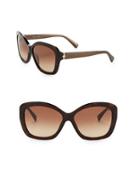 Cole Haan 59mm Butterfly Sunglasses
