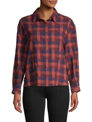 The Good Jane Cotton Checkered Shirt