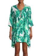 J Valdi Bermuda Sharkbite Tropical Cover-up