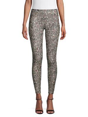 Michael Michael Kors Petite Paisley-print Pull-on Leggings