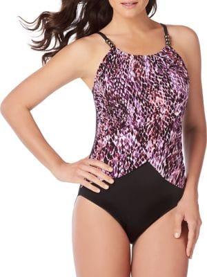 Magicsuit Snake Charmer Lisa One-piece Swimsuit