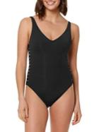 Bleu Rod Beattie Twister One-piece Cut-out Swimsuit