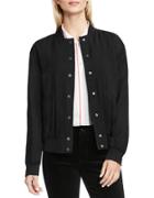 Two By Vince Camuto Rumpled Lightweight Bomber Jacket
