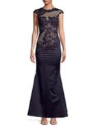 Mandalay Sequin Illusion Gown