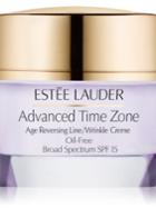 Estee Lauder Advanced Time Zone Age Reversing Line/wrinkle Creme Oil-free Broad Spectrum Spf 15/1.7 Oz.