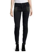 True Religion Halle Mid-rise Super Skinny Jeans