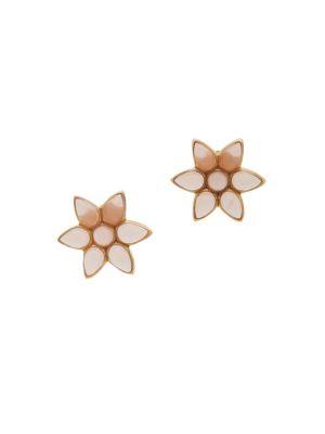 Sole Society Floral Stud Earrings