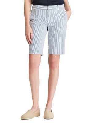 Lauren Ralph Lauren Striped Slim-fit Shorts