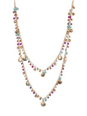 Lonna & Lilly Goldtone Beaded Multi-strand Necklace