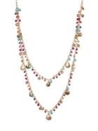 Lonna & Lilly Goldtone Beaded Multi-strand Necklace